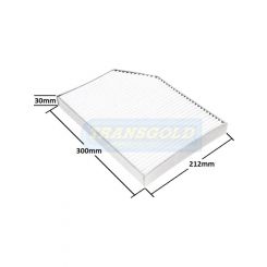 Transgold Cabin Air Filter