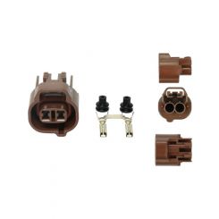 AFI Connector Plug Set 2 Pin Fits Toyota Vacuum Valve Shell Pins Seals