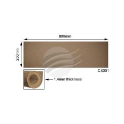 Aunger Rubberised Cork Sheet 800x250x1.4mm
