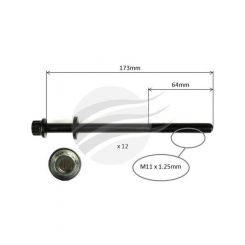 Aunger Cylinder Head Bolt Set Fits Saab Ej205 F4 Dohc