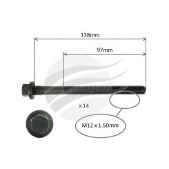 Aunger Cylinder Head Bolt Set Fits Ford 3.2 I6 Sohc