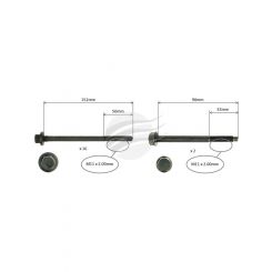 Aunger Cylinder Head Bolt Set Fits Cadillac Ly7 V6 Dohc Vvt