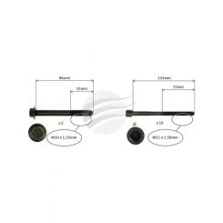Aunger Cylinder Head Bolt Set Fits Lexus 2Grfe V6 Dohc Vvt