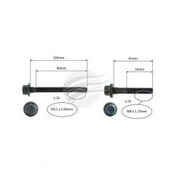 Aunger Cylinder Head Bolt Set Fits Chevrolet L76 V8 Ohv
