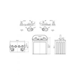 Bosch Golf Cart 8 Volt 170Ah Warranty Details Refer Notes