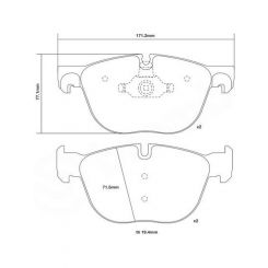 Brembo Sport HP2 Axle Set Front