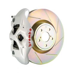 Brembo GT Brake Upgrade Kit White Caliper Slot Type 1 Rotor