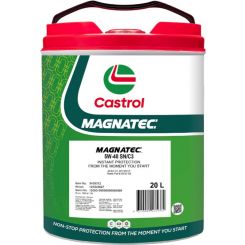 Castrol 20L Magnatec 5W-40 SN/C3 Acea C3 Api SN/CF Fiat 9.55535-S2