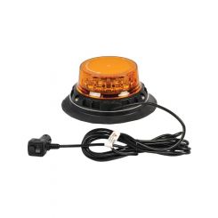 Hulk 4x4 Led Amber Beacon 12/24V Vacuum Magnetic Mount 9X Strobe