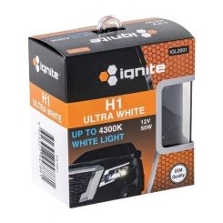 Ignite H1 Halogen Globe 12V 55W 4300K 2 Pack
