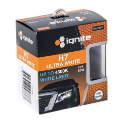 Ignite H7 Halogen Globe 12V 55W 4300K 2 Pack