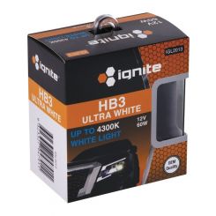 Ignite HB3 Halogen Globe 12V 60W 4300K 2 Pack