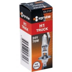 Ignite H1 Halogen Globe 24V 70W P14.5s Base Standard Box Pack of 1