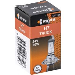 Ignite H7 Halogen Globe 24V 70W PX26d Base Standard Box Pack of 1