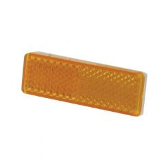 Ignite Amber Reflex Reflector Self Adhesive Base 70x20x7.5mm Pack of 1