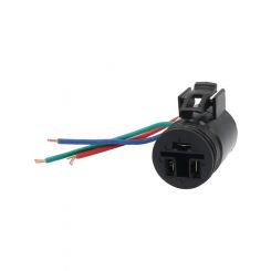 Jaylec Connector Plug Extension 3 Pin Round Male to 3 Pin Female