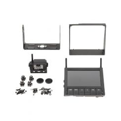 Jaylec 7in TFT LCD Reverse Camera Wireless System Kit 12/24V