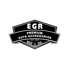 EGR Fits 07+ Toyota Tundra Double Cab In-Channel Window Visors Set of 4