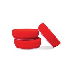 Griots Garage 3in Red Waxing Pads Set of 3 Single