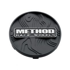 Method Wheels Cap TOPO 107mm Black Snap In