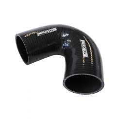 Aeroflow 135 Degree Silicone Hose Elbow 2-1/2" 63mm ID, 100 Leg Black AF9205-250