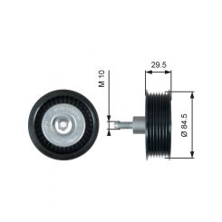 Gates Drivealign Idler Pulley