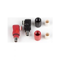 Haltech Plug Set Surlok Connectors Red and Black 120A For Nexus R3