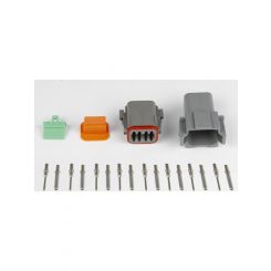 Haltech Plug & Pins Only Matching Set of Deutsch DT-8 Connectors
