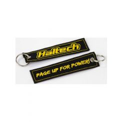Haltech Fabric Keytag Black Suits Keys