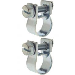 Icon Hose Clamp Nut/Bolt Zinc Plated 12-14mm Pack of 2
