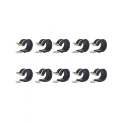 Icon Rubber Insulated P Clamp 45mm Pack of 10