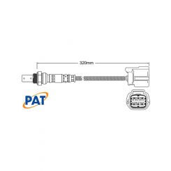 PAT Exhaust Gas Oxygen Sensor