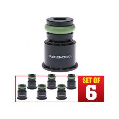 Raceworks Injector Extension 3/4 Full Length 14mm-14mm Pack 6
