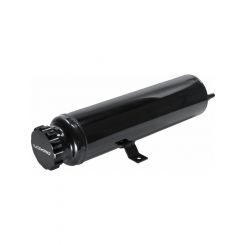 Raceworks 2L Black Radiator Overflow Tank OD 89mm H 360mm