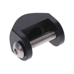 Raceworks Fuel Rail Extrusion Clevis Mount Black