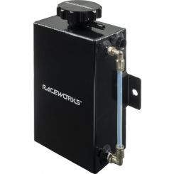 Raceworks 1.8L Coolant Expansion Tank w/ 1.1Bar Cap Black