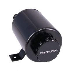Raceworks Round Power Steering Reservoir Black