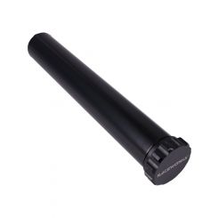 Raceworks 0.5L Black Round Washer Tank w/ Pump OD 50mm H330mm