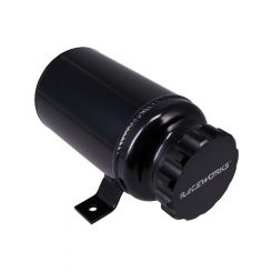 Raceworks 1L Black Round Washer Tank w/ Pump OD 89mm H180mm
