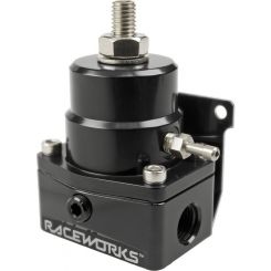 Raceworks EFI Adjustable Fuel Pressure Regulator 3X AN6 ORB Ports