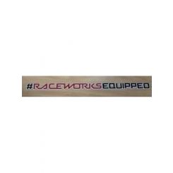 Raceworks Equipped Sticker 700mm x 42mm