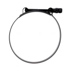 Raceworks Black T-Bolt Clamp Fits 4In / 102mm Hose 110-118mm