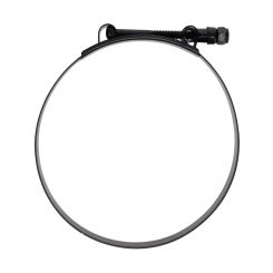 Raceworks Black T-Bolt Clamp Fits 5In / 127mm Hose 134-142mm