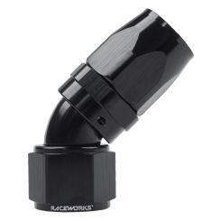 Raceworks Taper Hose End AN12 45 Deg