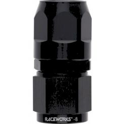 Raceworks PTFE Hose End AN8 Straight Bulk Pack 20