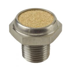 Raceworks 1/8In NPT Ss Diff Breather w/ Bronze Element