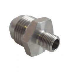 Raceworks Metric Male M10X1.0 To Male Flare AN8 Ss High Flow