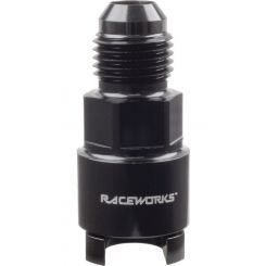 Raceworks AN6 To 1/4In All Billet Female EFI Quick Connect