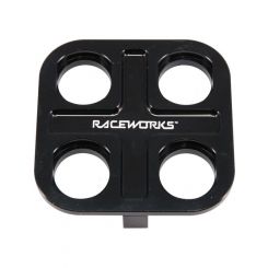 Raceworks 4Way Square Bulkhead Plate