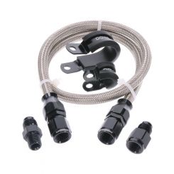 Raceworks 1/8 NPT Pressure Sensor Flexible Hose Extension Kit